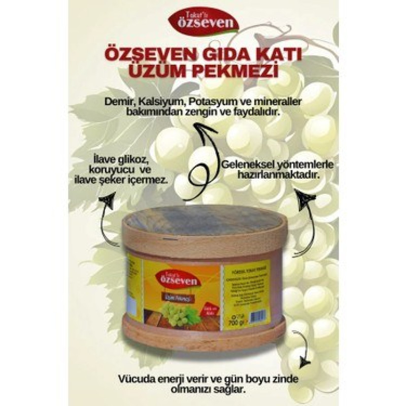 Tokat Özseven Katı Üzüm Pekmezi 700 G