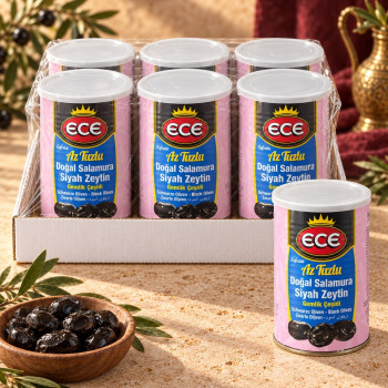 Ece Az Tuzlu Salamura Zeytin 3XS Boy 6x800 G