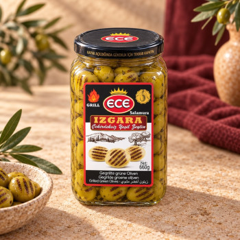 Ece Izgara Yeşil Zeytin 400 G Ece Izgara Yeşil Zeytin 400 G