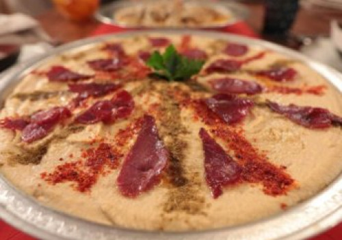 Pastırmalı Humus Tarifi Pastırmalı Humus Tarifi