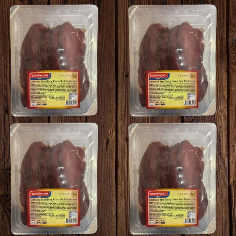 Çemensiz Az Yağlı Pastırma (Sırt)