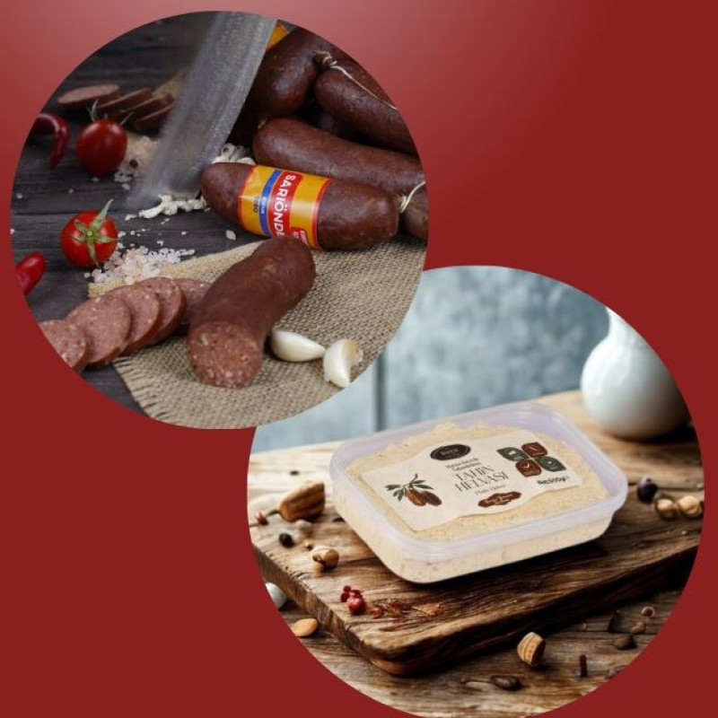 3 KG SUCUK + 2 ADET HELVA PAKETİ 3 KG SUCUK + 2 ADET HELVA PAKETİ