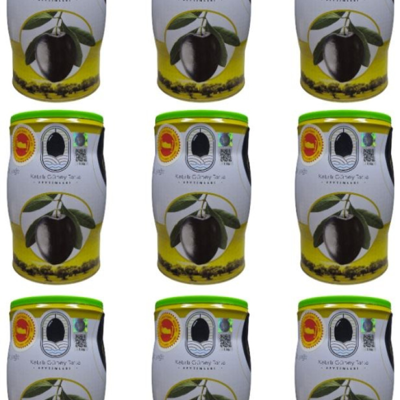 Avantaj Paket Coğrafi İşaretli Gemlik Katırlı Large Boy Siyah Zeytin 9x1 KG Avantaj Paket Coğrafi İşaretli Gemlik Katırlı Large Boy Siyah Zeytin 9x1 KG