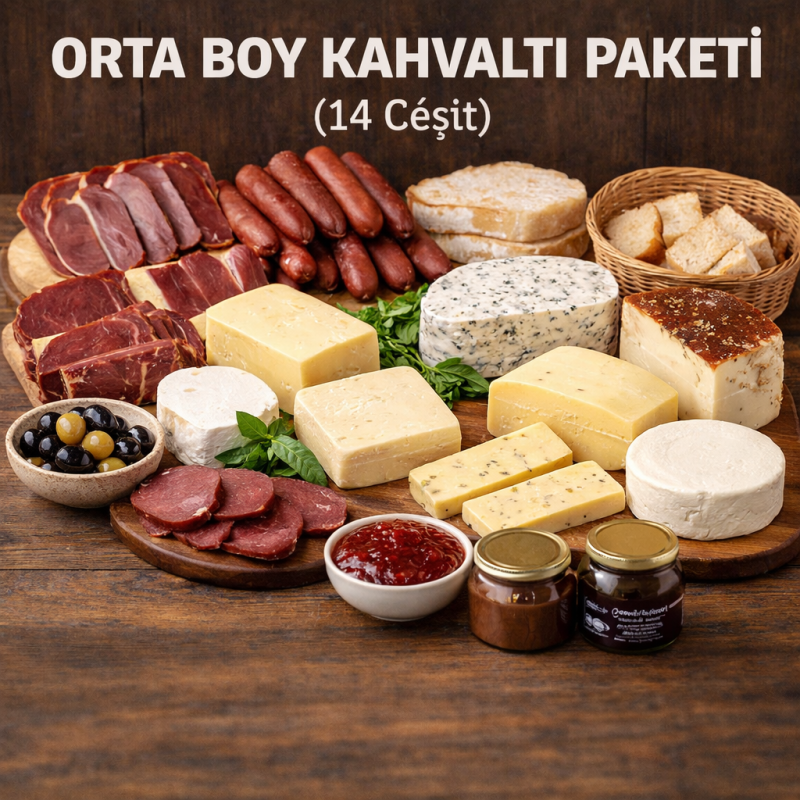 ORTA BOY KAHVALTI PAKETİ
