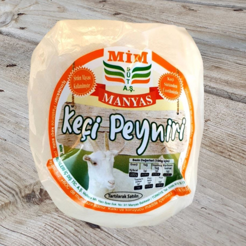 Manyas Mim Süt Keçi Peyniri 500 G