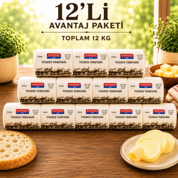 12 KG Kahvaltılık Tereyağı