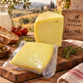 İzzet Uslu Trakya Eski Kaşar (İnek-Keçi) 350-400 Gr