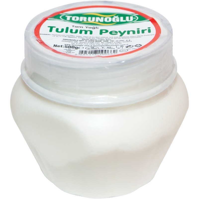 Torunoğlu Bidon Tulum Peyniri 500 G