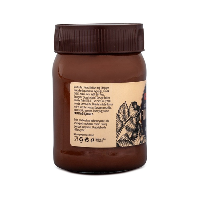 Cebel Fındık Parçacıklı Kakaolu Fındık Kreması 350 gr