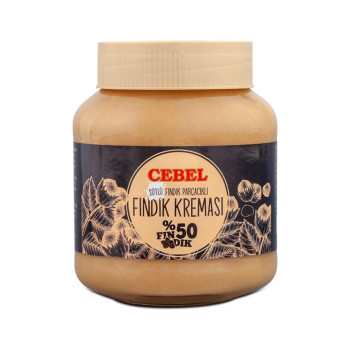 Cebel Fındık Parçacıklı Sütlü Fındık Kreması 350 g