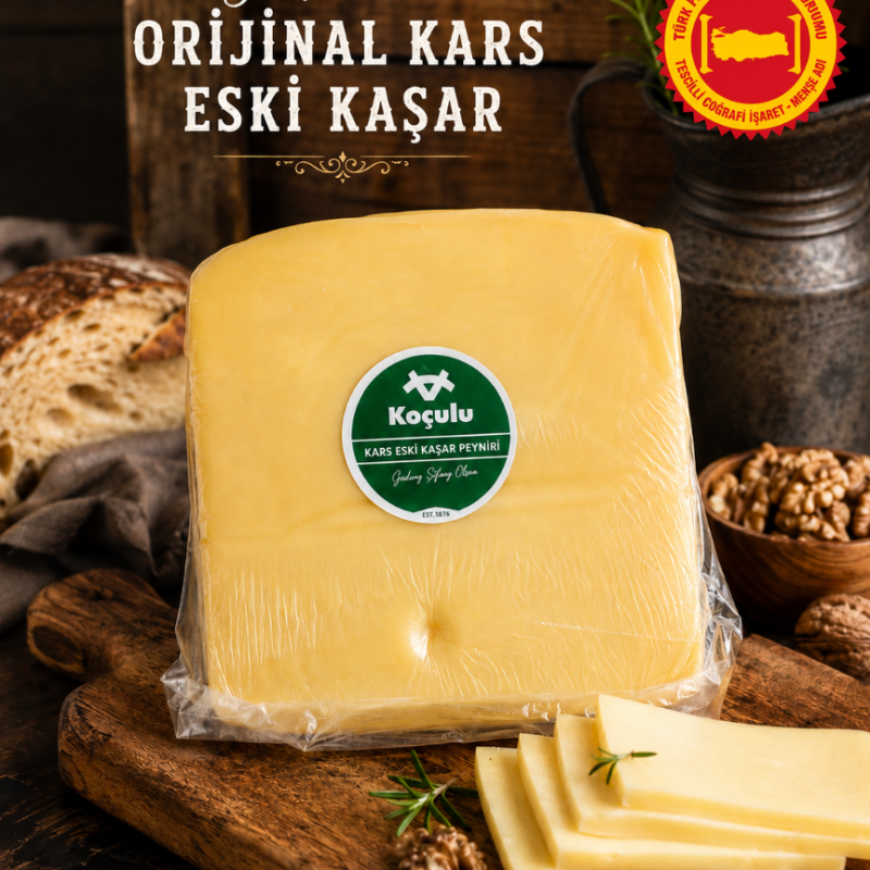 Koçulu Çiftliği Kars Eski Kaşarı Peyniri Koçulu Çiftliği Kars Eski Kaşarı Peyniri