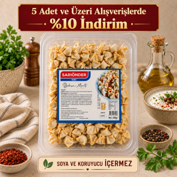 Sarıönder Bohça Mantı (500 gr)