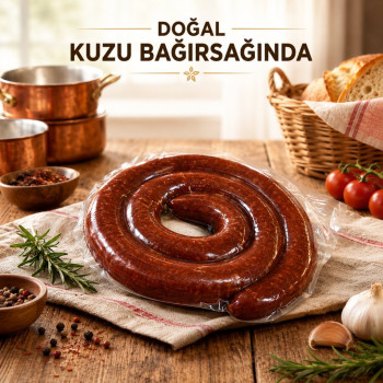 Sarma Sucuk (Doğal Kuzu Bağırsağında - Az Acılı)