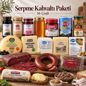 Serpme Kahvaltı Paketi (16 Çeşit)