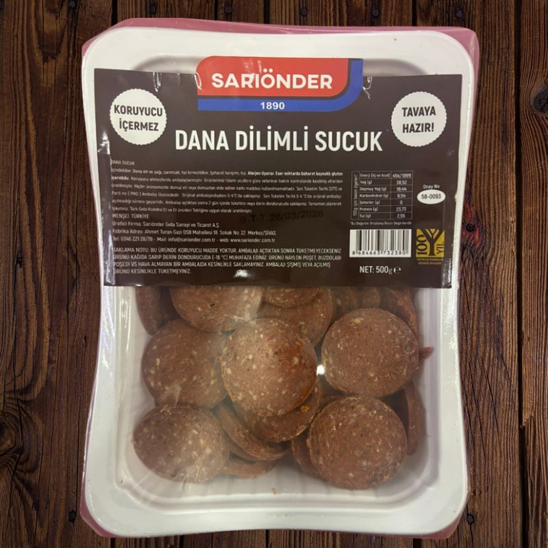 Dilimli Sucuk (500 g )