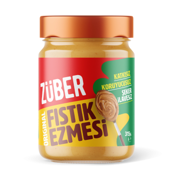 Züber Original Fıstık Ezmesi 315 Gr Züber Original Fıstık Ezmesi 315 Gr